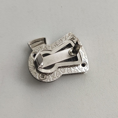 Замок вертушка на винтах Скважина Серебро