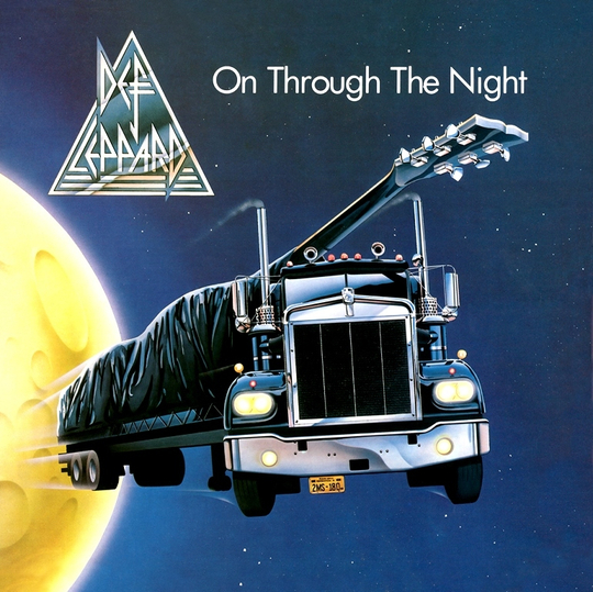 DEF LEPPARD - ON THROUGH THE NIGHT (LP)