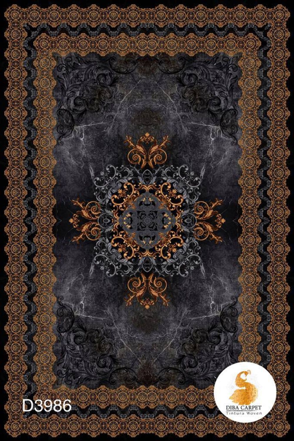 Персидский Ковер Код D3986