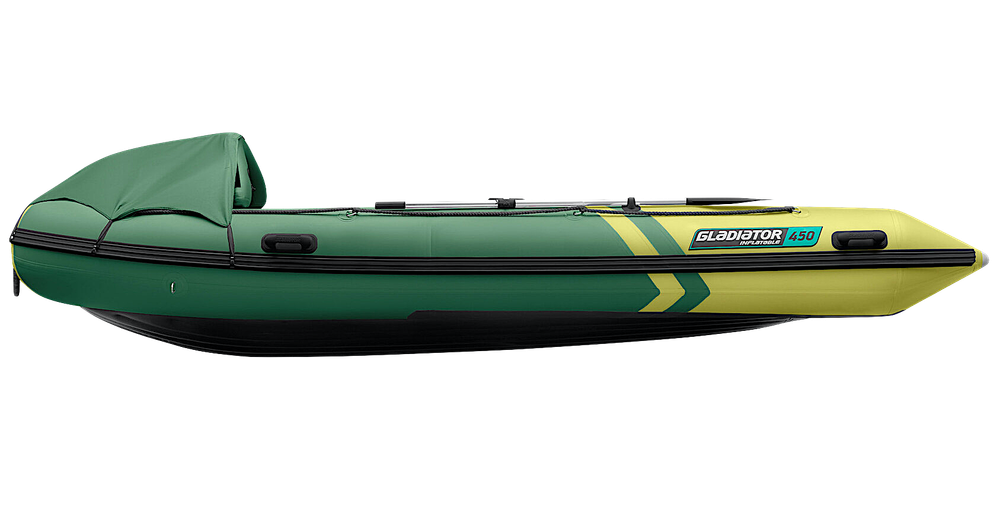 Лодка ПВХ Gladiator AirPro E450Pro НДНД -