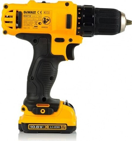 Аккумуляторная дрель-шуруповерт DeWALT DCD 710 D2 DCD710D2-QW
