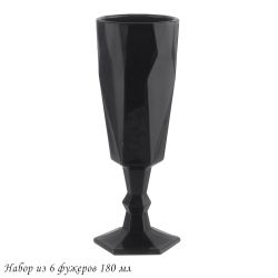 Lenardi 583-002 Набор из 6 фужеров 180 мл в под.уп.(х4)Стекло