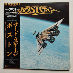 Винтажная виниловая пластинка LP Boston Third Stage (Japan 1986) (Obi)