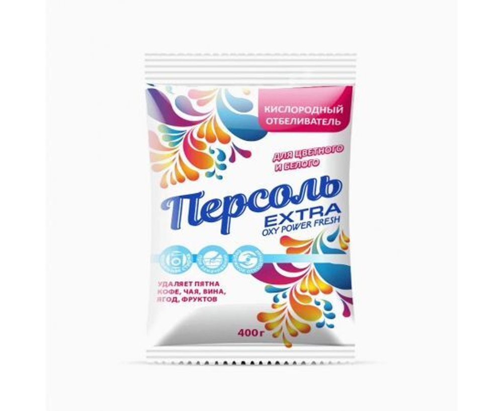 Персоль EXTRA Отбеливатель 400гр, 4шт (СТ-29)Гринфилд