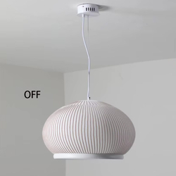 Подвесной светильник 8610P/B LED white