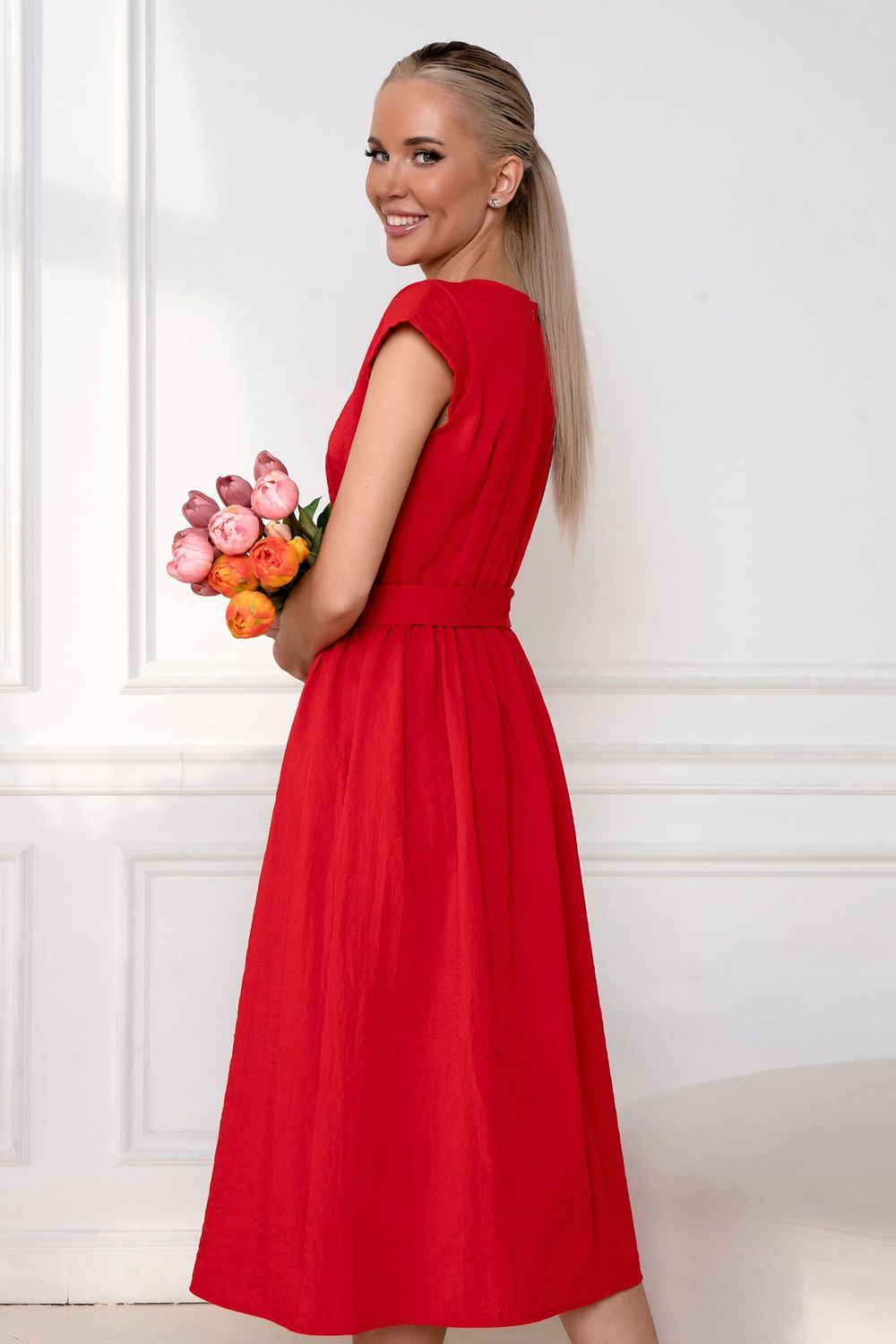 Платье Софи (красное) П13441-45М LT Collection