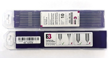 700.0304 Вольфрамовый электрод E3 1,0*175мм лиловый