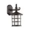 4042/1W NATURE ODL18 747 черный Уличный настенный светильник IP44 E27 60W 220V HOUSE
