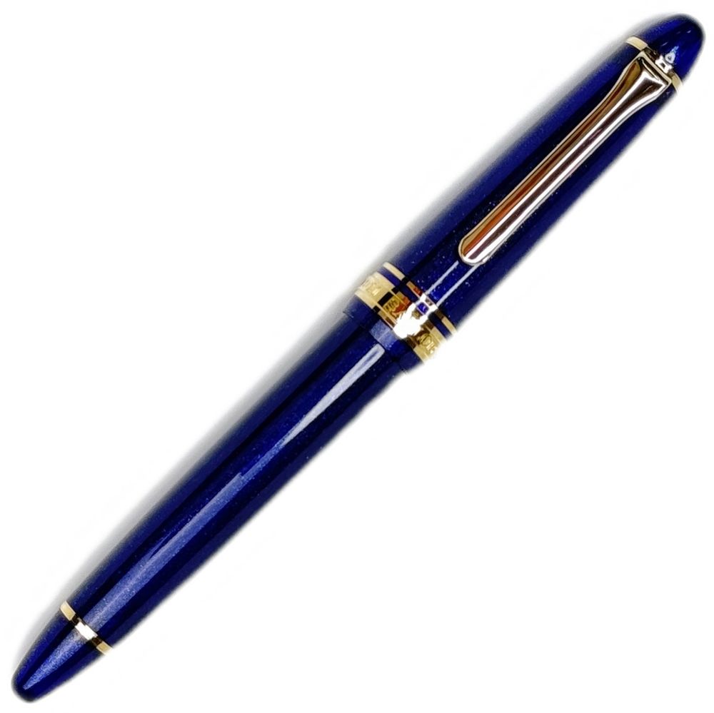 Ручка перьевая Sailor 1911 Light Shining Blue Gold (11-1038-640) 11