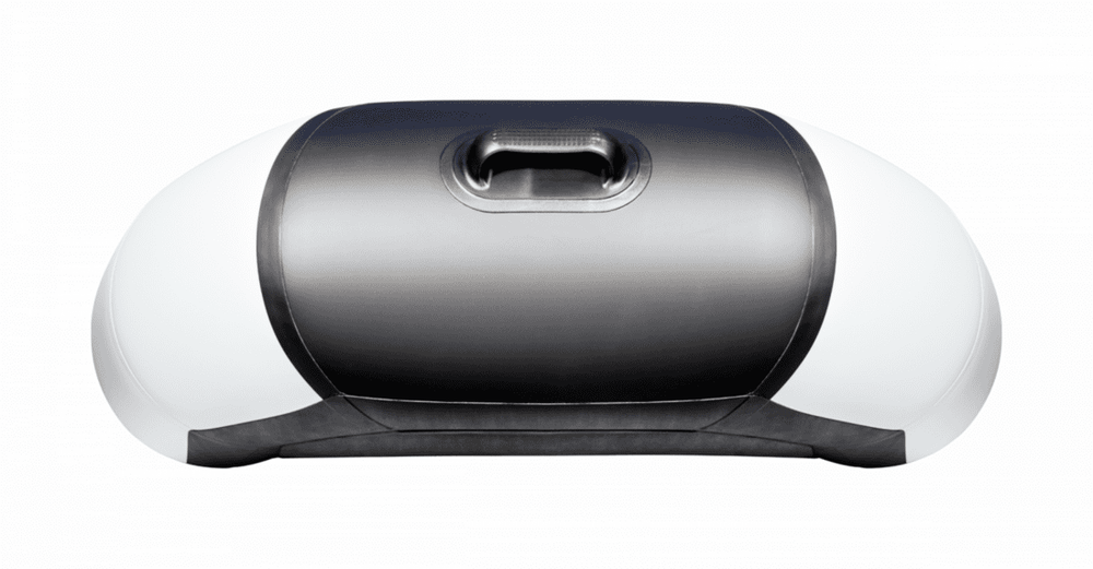 Гребная лодка ПВХ ТАЙМЕНЬ N-270 "Комби" серый-чёрный