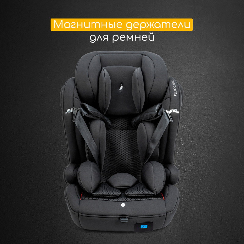 Автокресло группы 1/2/3 Osann Flux Isofix Klima, Black