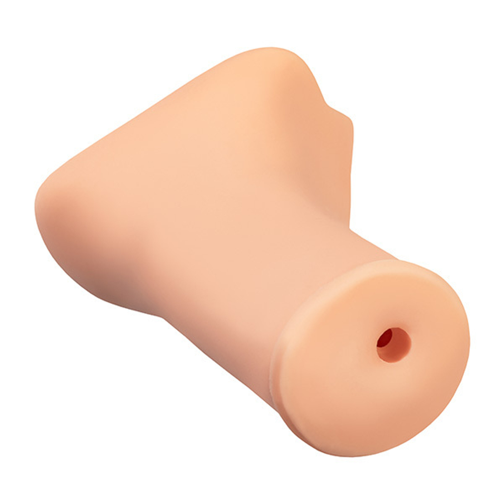 Телесный реалистичный мастурбатор-ротик 12,6см ToyFa Juicy Pussy Lips 893005