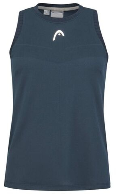 Женский топ теннисный Head Performance Tank Top - navy