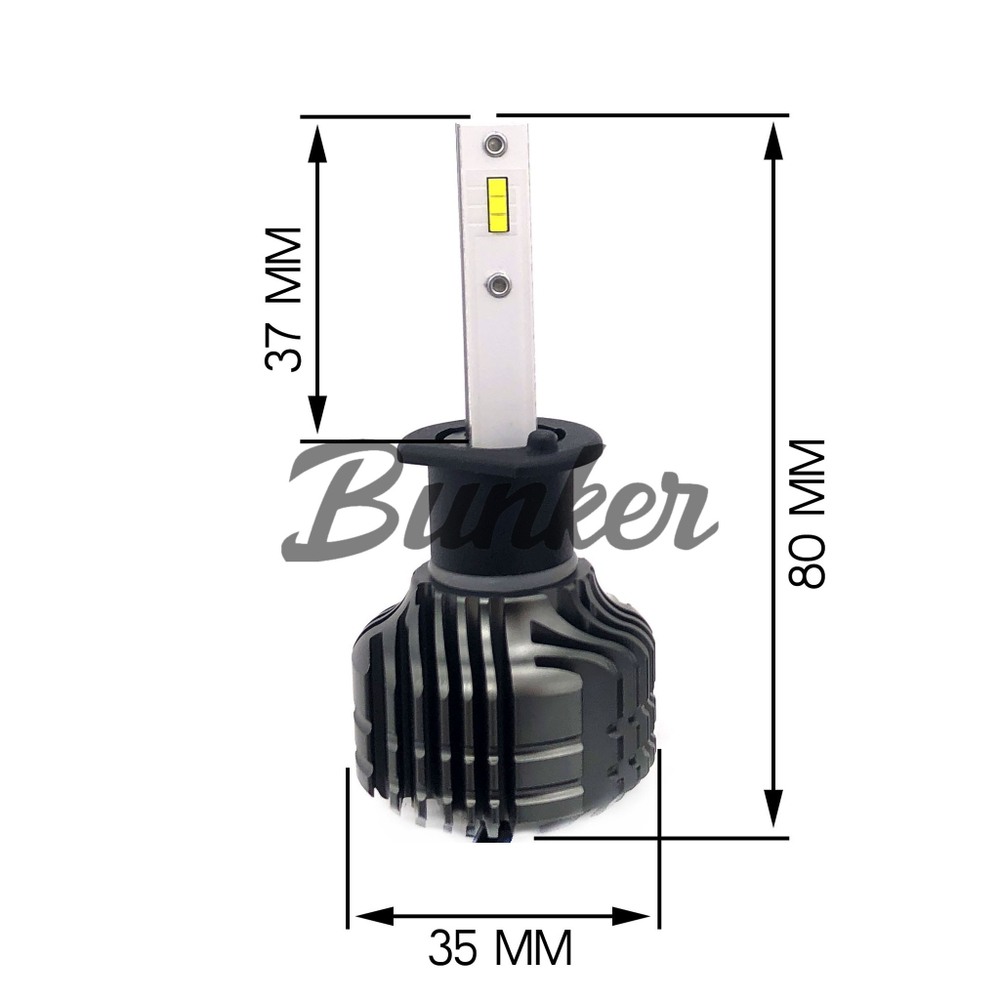 Cветодиодные лампы Sariti F5 H1 6000K,12V