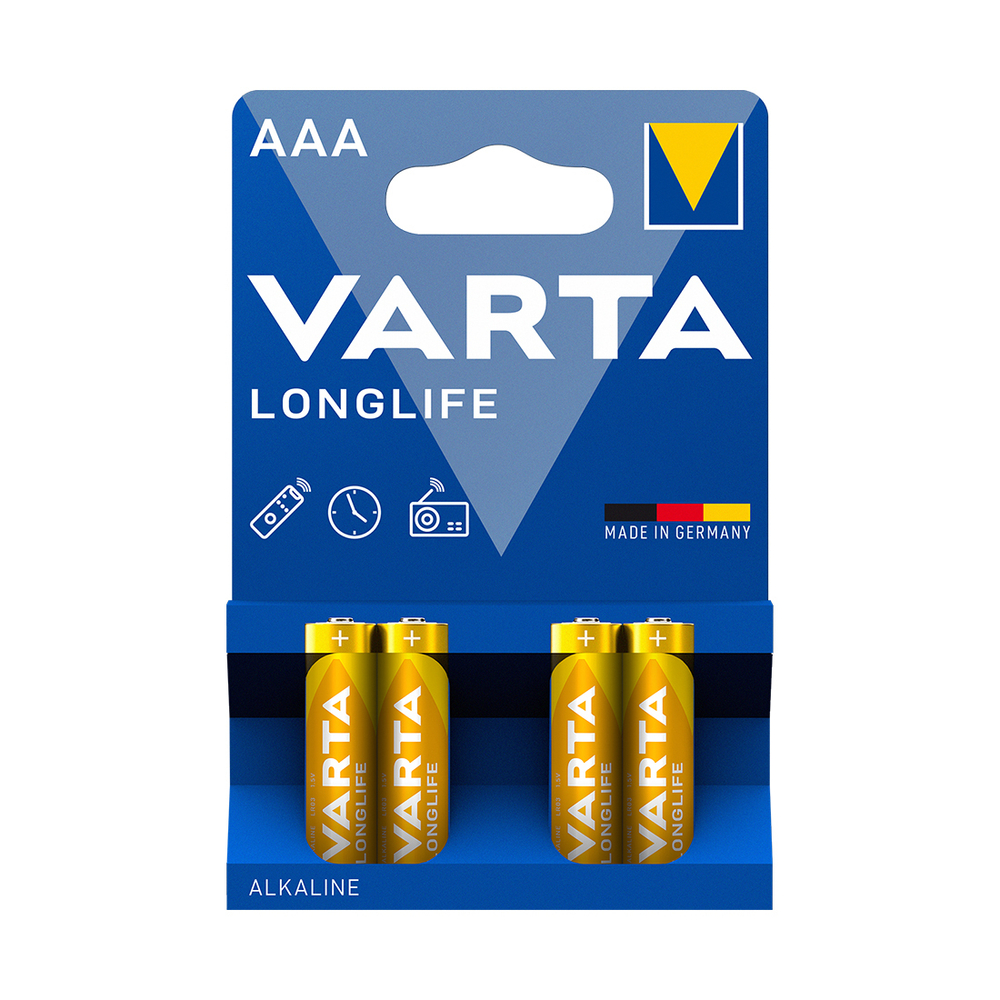 Батарейка Longlife  Micro  1.5V - LR03/  AAA (4 шт)  072-075