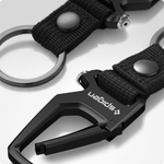 Брелок для ключей Spigen Carabiner With KeyRing 1 Pack, black