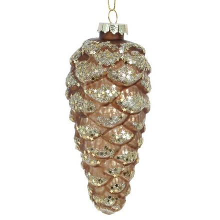 GAEM Украшение новогоднее "Шишка", L6 W6 H14 см