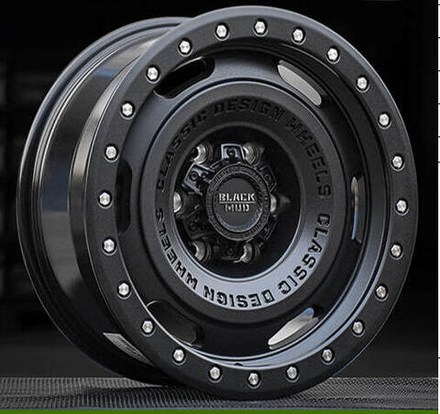 Диски колёсные Танк 300 Black Mud M520 Черные R17