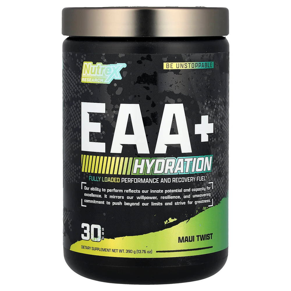 Nutrex Research, EAA + Hydration, Maui Twist, 390 г (13,76 унции)