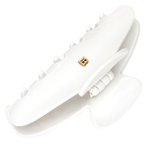Balmain Hair Couture Заколка-краб для волос белая размер L Pince white