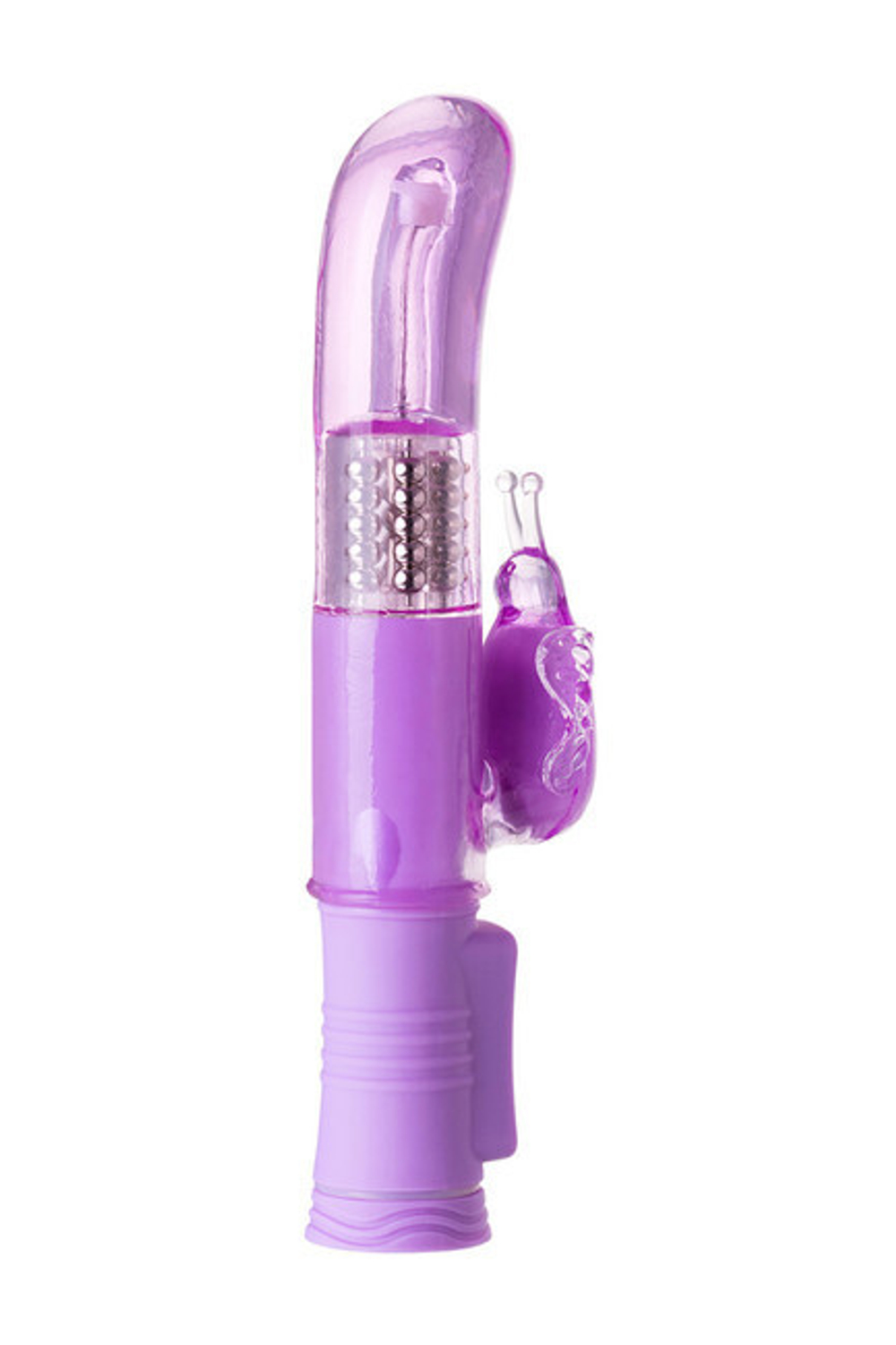 Ротационно-клиторальный стимулятор A-Toys High Tech Vibrator (8 режимов вибрации, 4 ротации) (Цвет: фиолетовый)