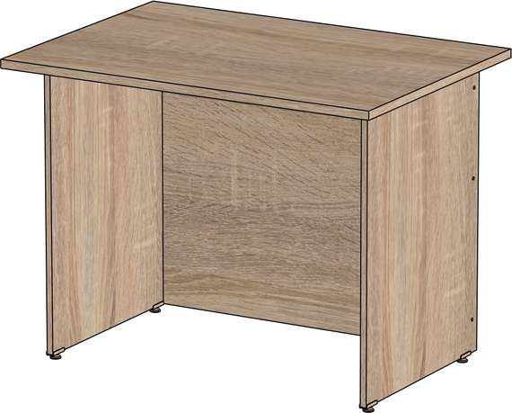 Стол письменный Стандарт Про дуб сонома