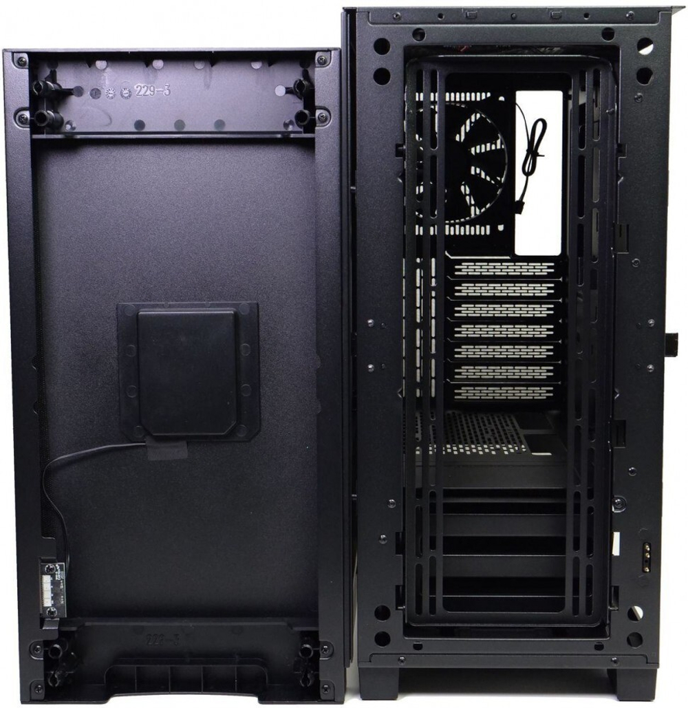 Корпус Razer Tomahawk A1 mATX, E-ATX, Mini-ITX, ATX, Midi-Tower, без БП, с окном, подсветка, 2xUSB 3.0, Audio, USB Type-C RTL