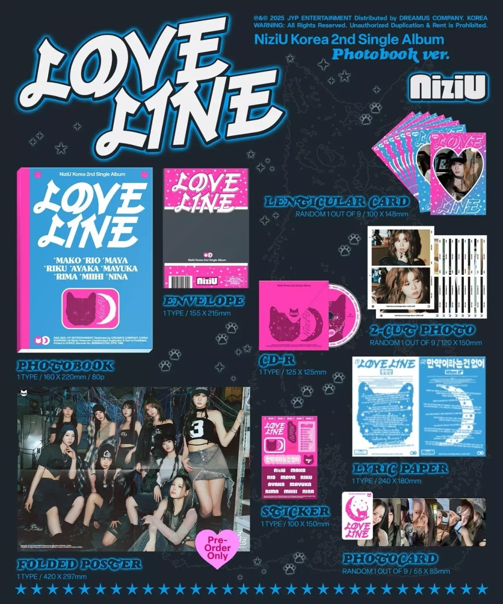 Альбом NIZIU - LOVE LINE [Photobook ver.]