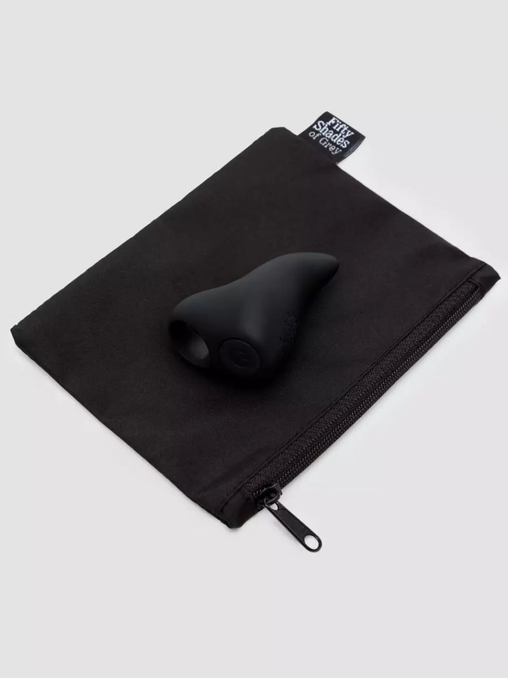 Черный вибратор на палец Sensation Rechargeable Finger Vibrator (Цвет: черный)