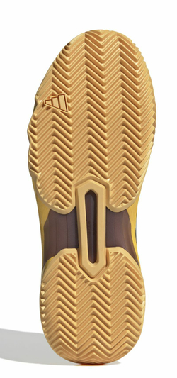 Мужские кроссовки теннисные Adidas CourtJam Control 3 - core black/orange