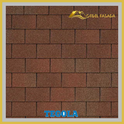 Гибкая черепица TEGOLA TOSCANA Terracotta 406 2,9м2
