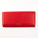 Кошелёк красный женский DoubleCity нат.кожа DC219-01B