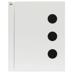 Корпус металлический ЭРА SIMPLE ЩМП-01 (410х220х175) IP31 УХЛ3 серый | Корпуса металлические с монтажной панелью