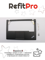 Верхняя панель клавиатуры для ноутбука Lenovo ThinkPad X240 черная (00HT393), оригинал