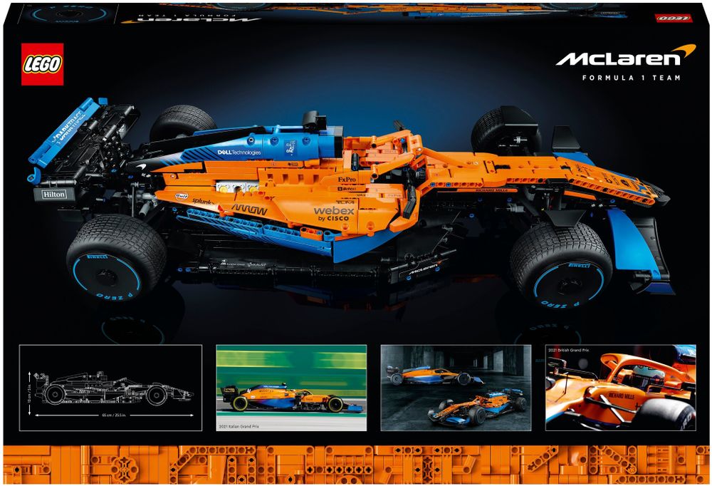 Конструктор LEGO Technic 42141 Гоночный автомобиль McLaren Formula 1