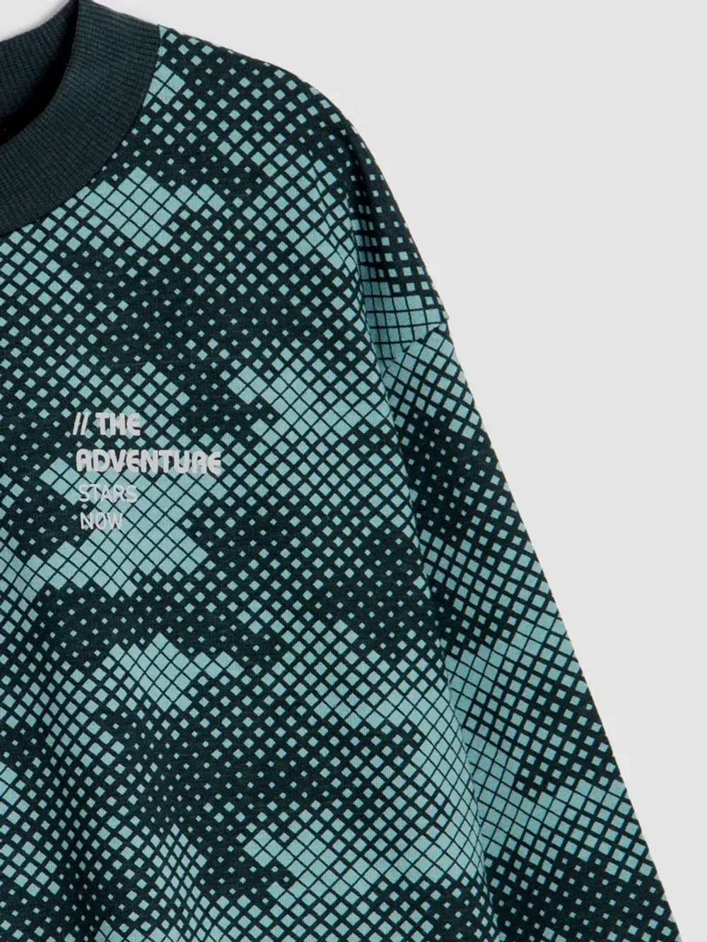 Лонгслив для мальчика, зеленый