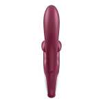 Бордовый вибратор-кролик 21,2см Satisfyer Touch me