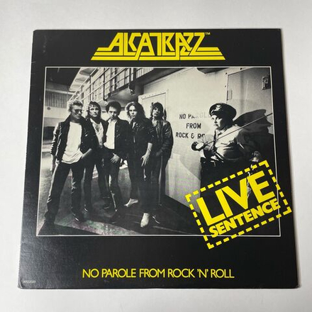 Винтажная виниловая пластинка LP Alcatrazz Live Sentence (No Parole From Rock 'n' Roll) (USA 1984)