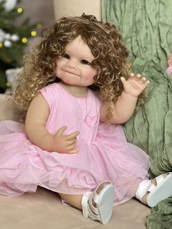 Кукла Реборн виниловая 55см в пакете (FA-826)