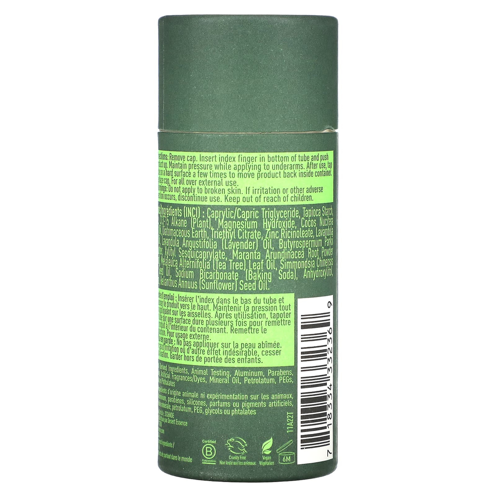 Desert Essence, дезодорант, лаванда и чайное дерево, 63 г (2,25 унции)