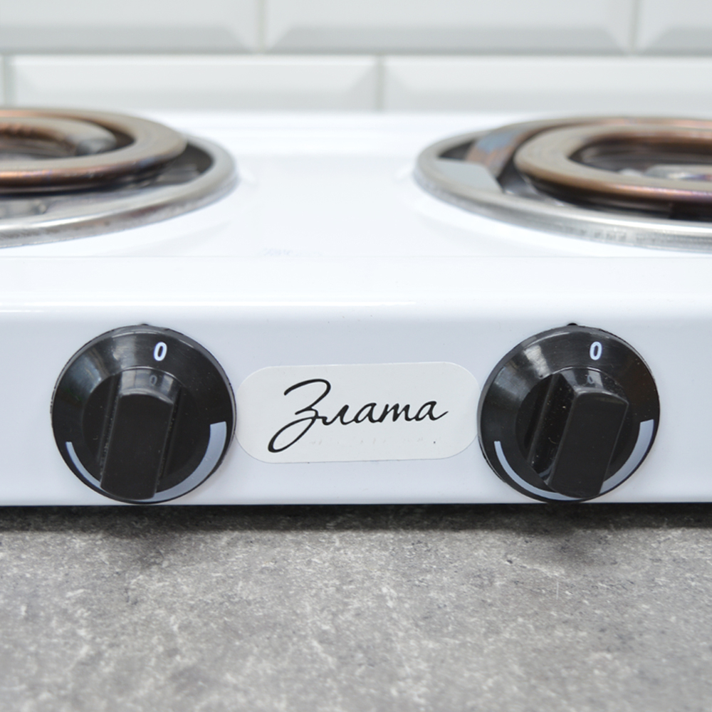 Плитка электрическая 2 комфорки 2000Вт "Злата-214Т"