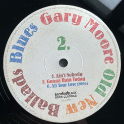 Винтажная виниловая пластинка LP Gary Moore Old New Ballads Blues (Англия 2012)