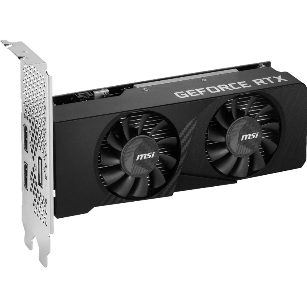 Видеокарта MSI GeForce RTX 3050 LP E 6G GDDR6, 96-bit, OC 1492 МГц (low profile)