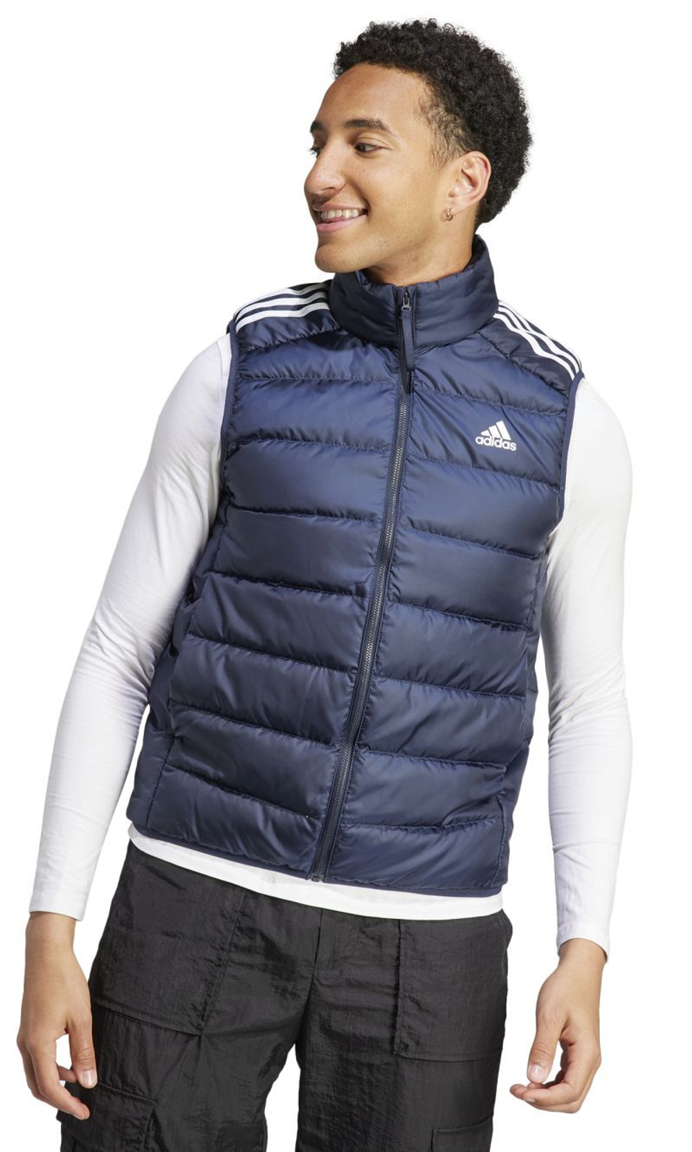 Мужская теннисная жилетка Adidas Essentials 3-Stripes Light Down