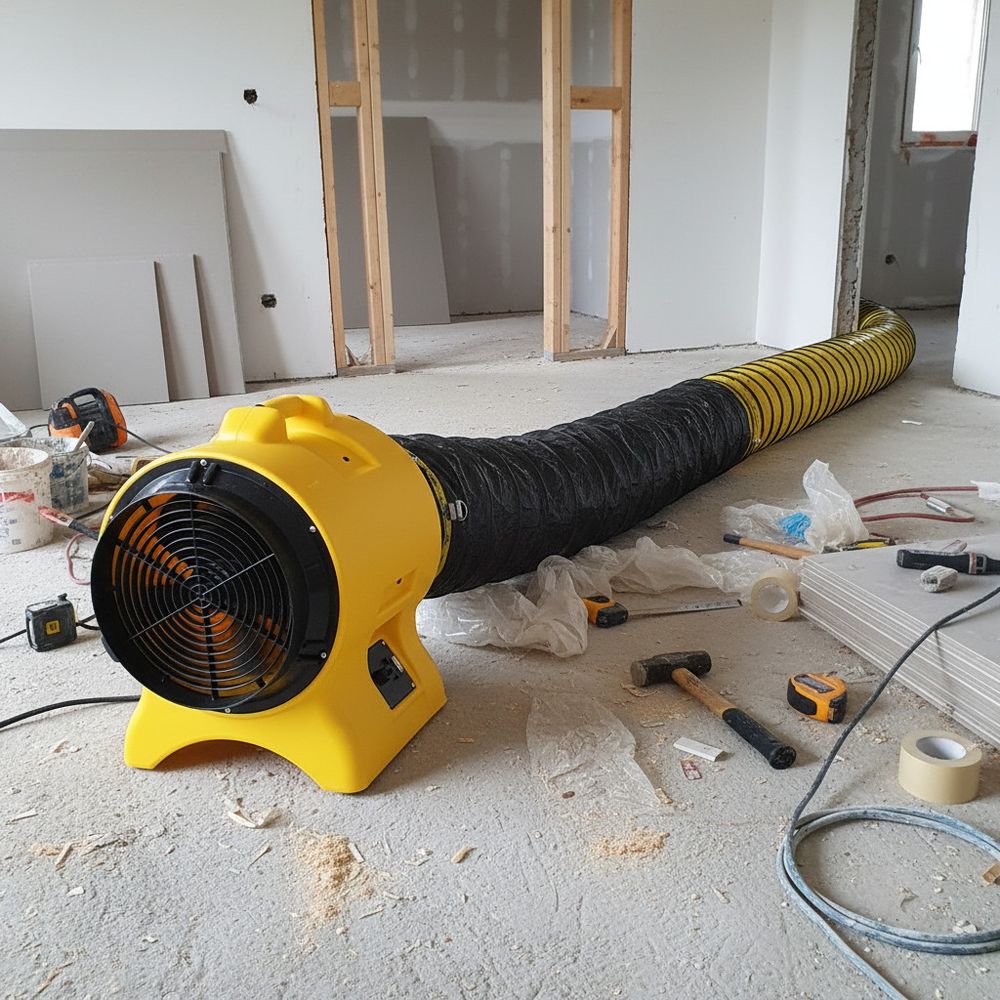 Вентилятор переносной строительный BL 6800 Omega Air Control - [30 см / 3900 куб. в час]