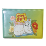 Обложка для транспортной карты "Cat GPT" увеличенная