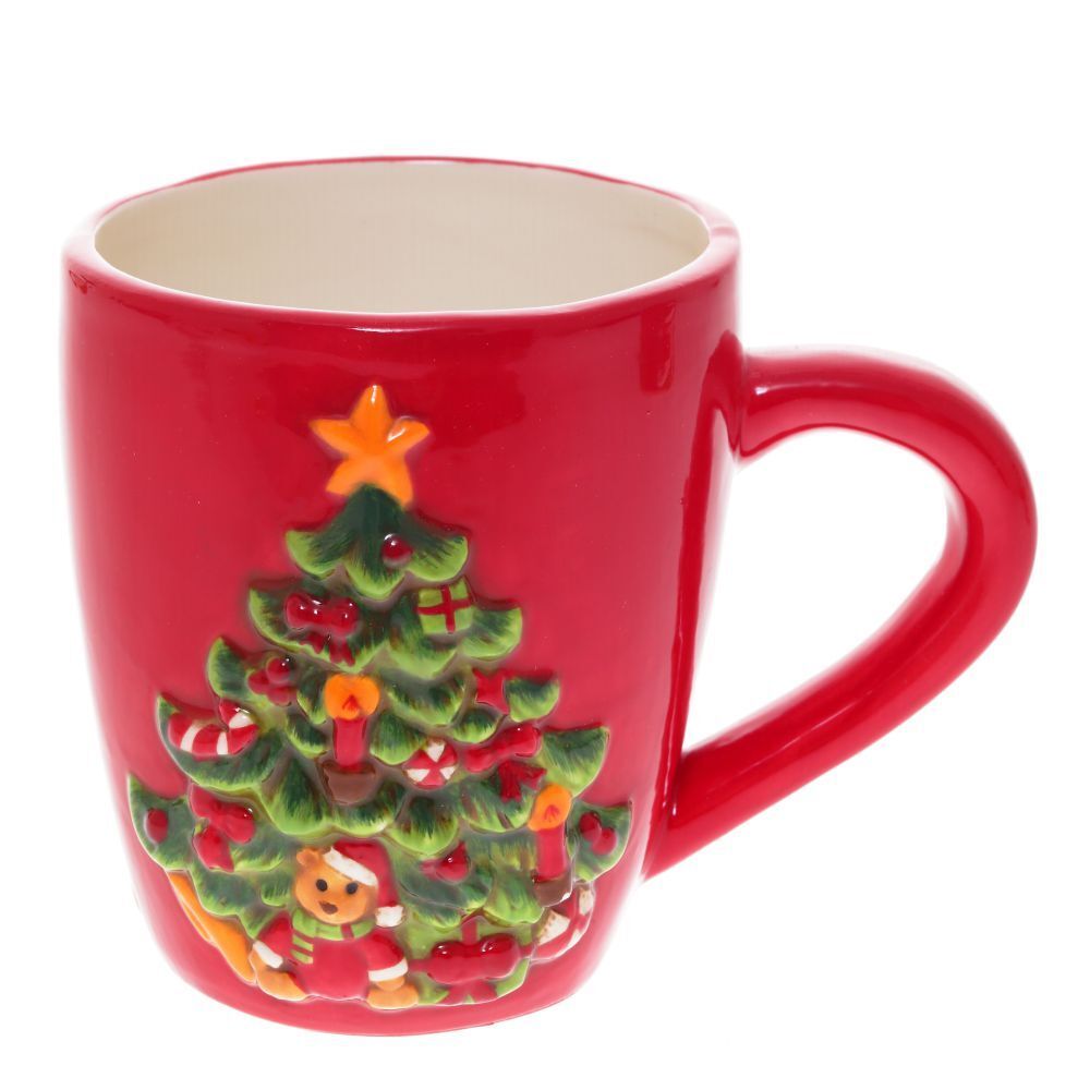 GAEM Кружка "Елка", 400 мл, L13 W9 H10 см