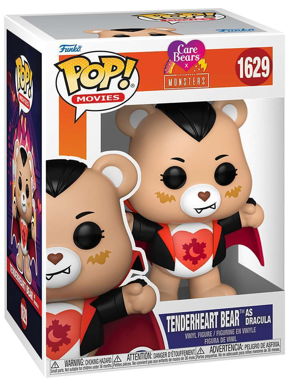 Фигурка Funko POP! Movies Care Bears X U Monsters Tenderheart Bear as Dracula (1629) 81539