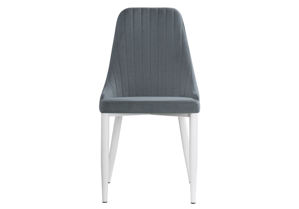 Стул на металлокаркасе Kora white / gray