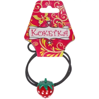 Резинка для волос «Лаванда», клубничка, цвет как на фото, d-5,5см